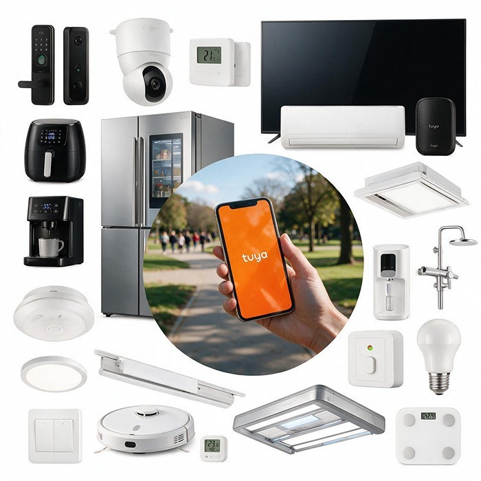 Qoltec Inteligentne gniazdko Wi-Fi 16A | timer | watomierz | Tuya
