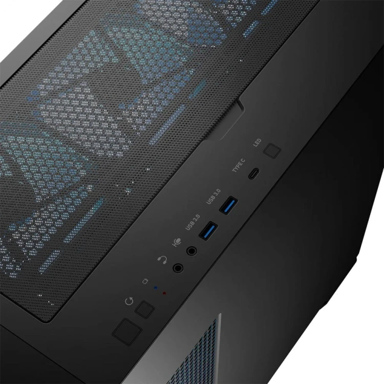 MODECOM Obudowa Komputerowa Horizon ARGB Flow Midi Czarna