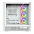 MODECOM Obudowa VOLCANO AQ300 MID RGB GLASS 4 wentylatory biała