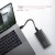 AXAGON EEM2-SB2 Obudowa zewnętrzna aluminiowa bezśrubowa USB-C 3.2 Gen 2 - M.2 NVMe / SATA SSD 30-80mm ALU pudełko czarne + USB-A - USB-C redukcja