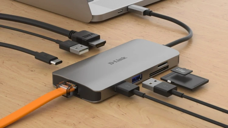 D-Link D-Link DUB-M810 HUB USB-C USB 3.0 HDMI SD/mSD