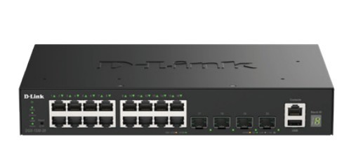 D-Link Przełącznik zarządzalny DGS-1530-20/E 16 Ports GE + 4 Ports 10G SFP+ Smart