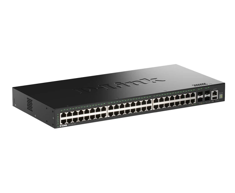 D-Link Przełącznik Smart DGS-1530-52/E 48 portów GE + 4 porty 10G SFP+