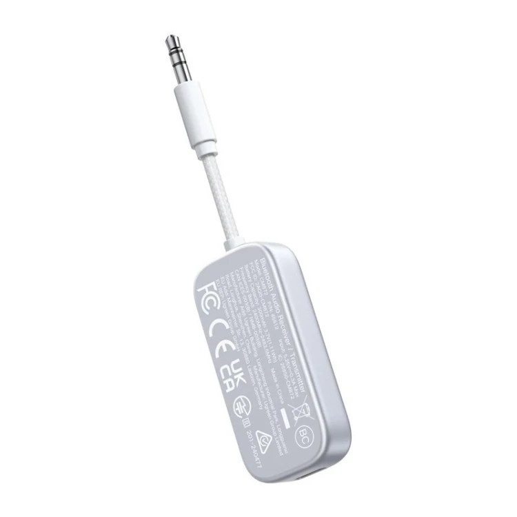 Ugreen Transmiter bluetooth 5.0 3,5mm CM872 - biały