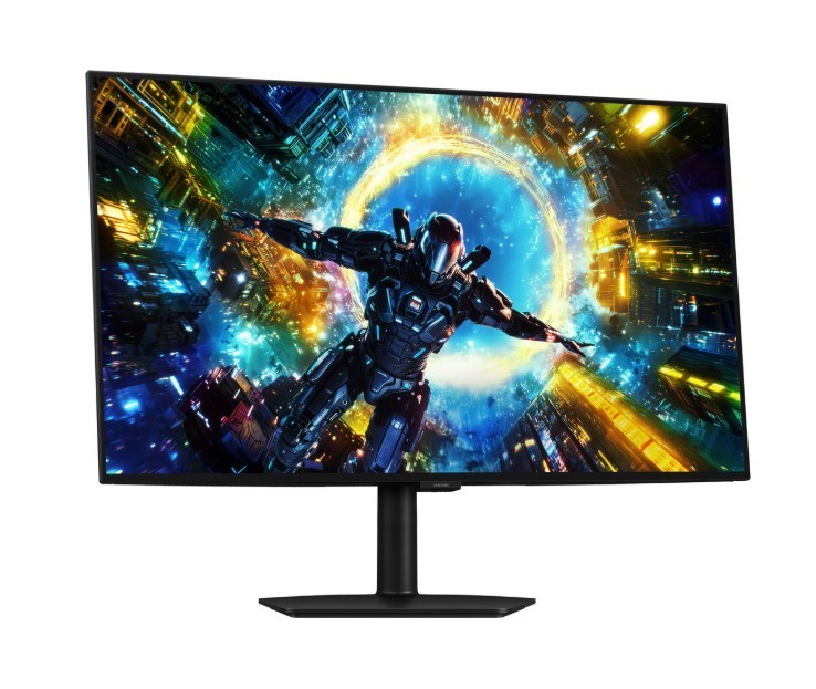 Samsung Monitor 32 cale Odyssey G73SH OLED 3840x2160 UHD 16:9 2xHDMI 1xDP 0,03ms 330/165Hz płaski 3Yd2d (LS32HG732SUXEN)