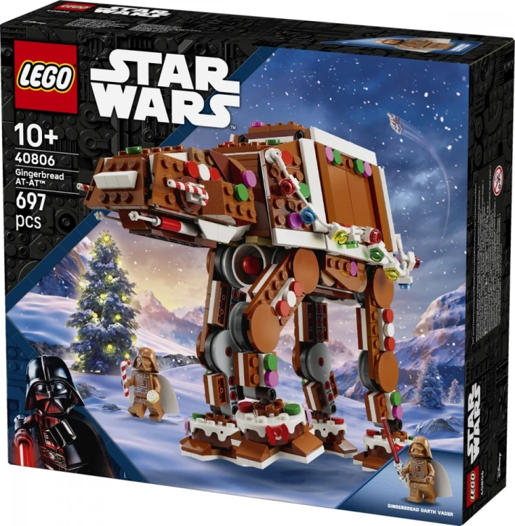 LEGO Klocki Star Wars 40806 Piernikowa maszyna krocząca AT-AT