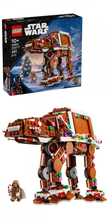 LEGO Klocki Star Wars 40806 Piernikowa maszyna krocząca AT-AT