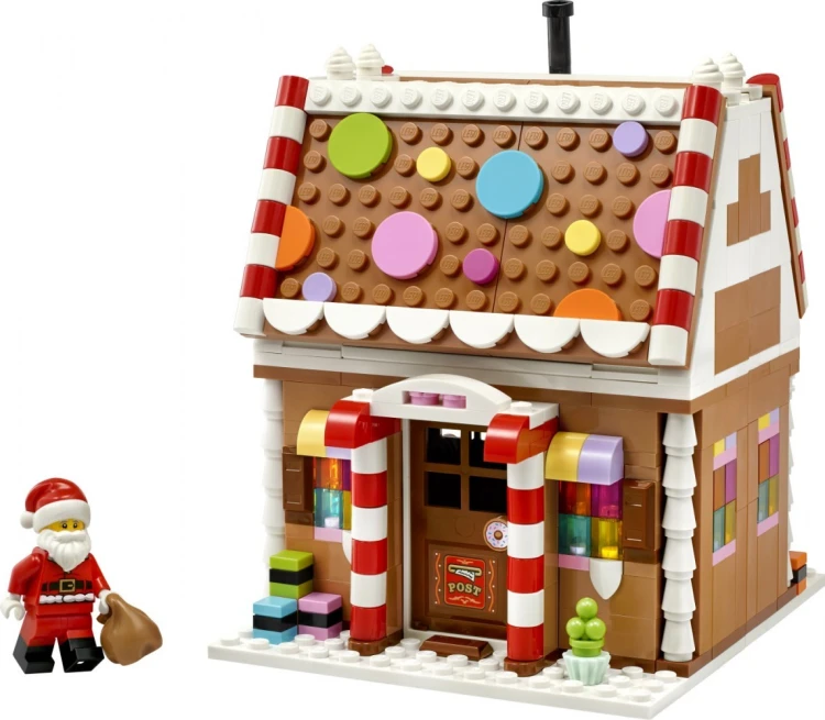 LEGO Klocki Iconic 40809 Świąteczna chatka z piernika