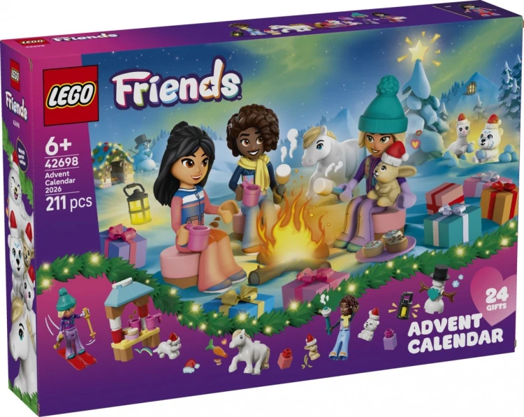 LEGO Klocki Friends 42698 Friends Kalendarz adwentowy