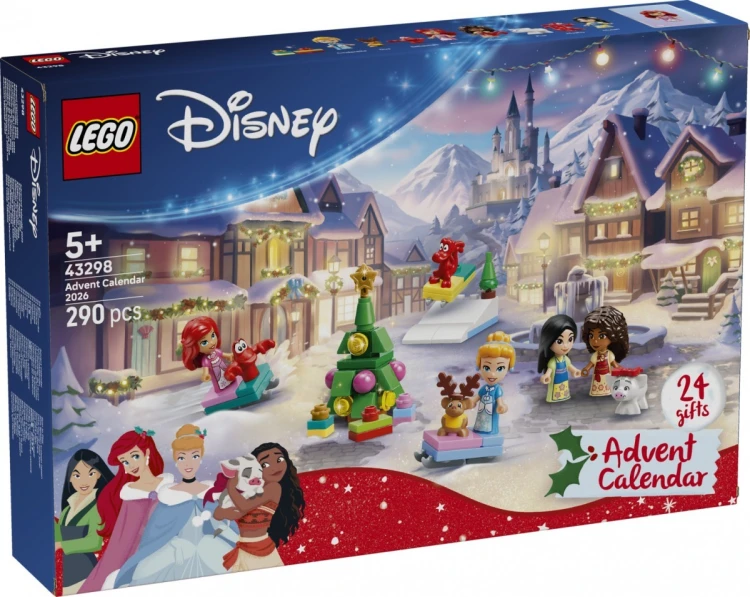 LEGO Klocki Disney 43298 Disney Princess - kalendarz adwentowy