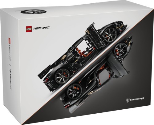 LEGO Klocki Technic 42232 Koenigsegg Sadairs Spear Megacar