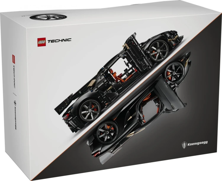 LEGO Klocki Technic 42232 Koenigsegg Sadairs Spear Megacar