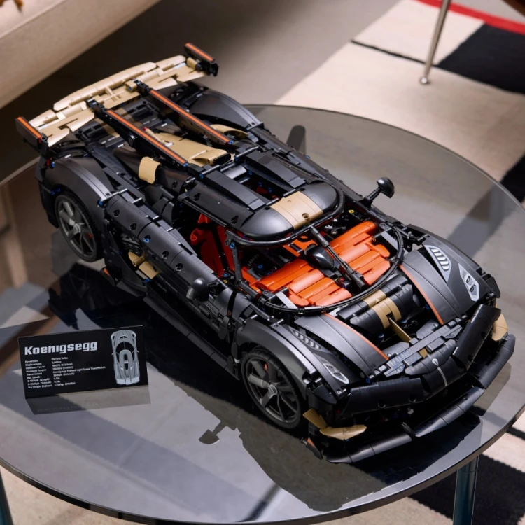 LEGO Klocki Technic 42232 Koenigsegg Sadairs Spear Megacar