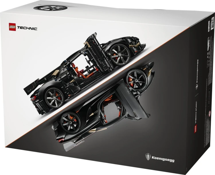 LEGO Klocki Technic 42232 Koenigsegg Sadairs Spear Megacar