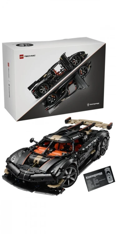 LEGO Klocki Technic 42232 Koenigsegg Sadairs Spear Megacar