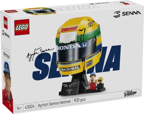 LEGO Klocki Editions 43024 Kask Ayrton Senna