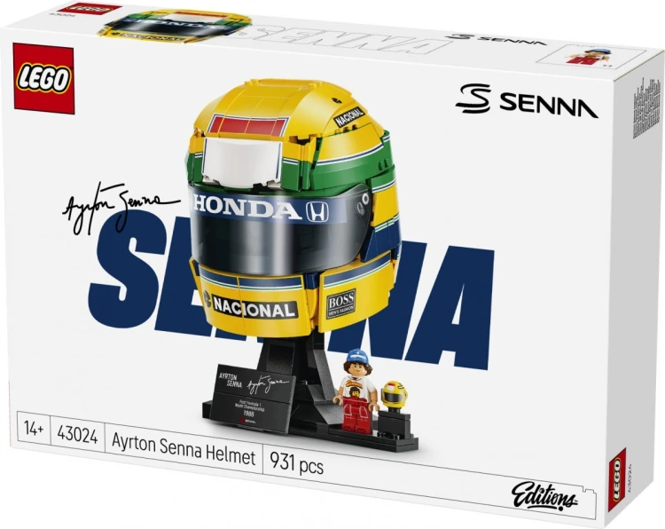 LEGO Klocki Editions 43024 Kask Ayrton Senna