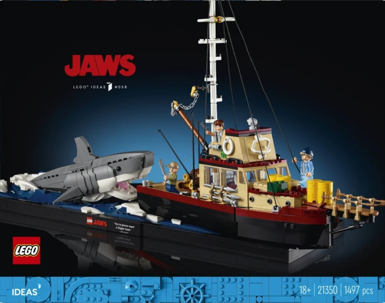 LEGO Klocki Ideas 21350 Szczęki