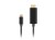 Lanberg Kabel USB-C(M)-> HDMI(M)1M 4K 60HZ czarny