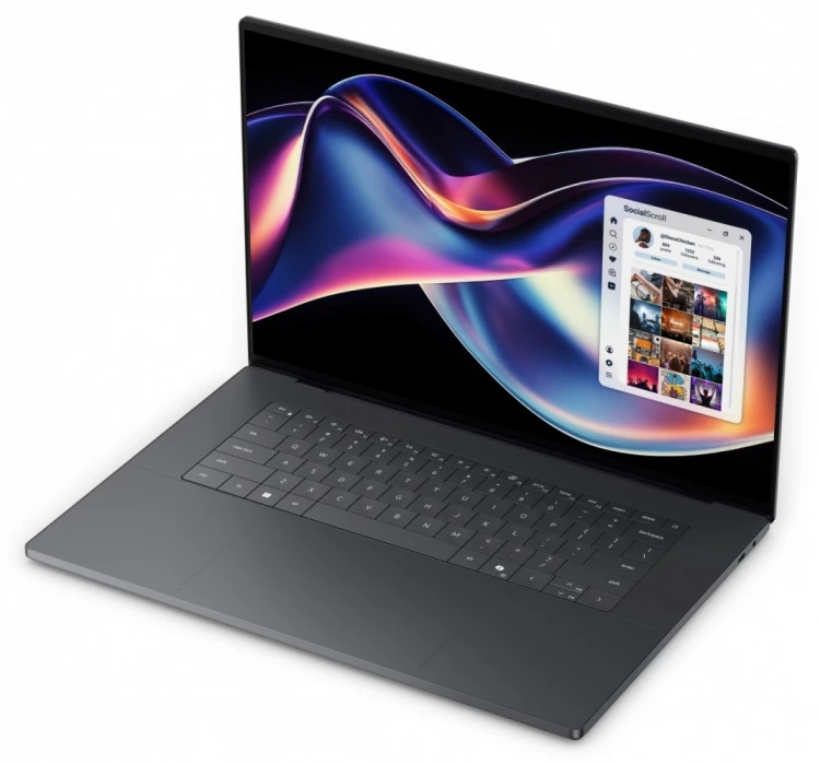 Dell Laptop XPS 16 DA16260  Win11Pro Core Ultra X7 358H/64GB/4TB/16 TOUCH/3,2K /Intel Arc/FgrPr/Cam/Mic/Backlit Kb/3 Cell/3Y ProSupport