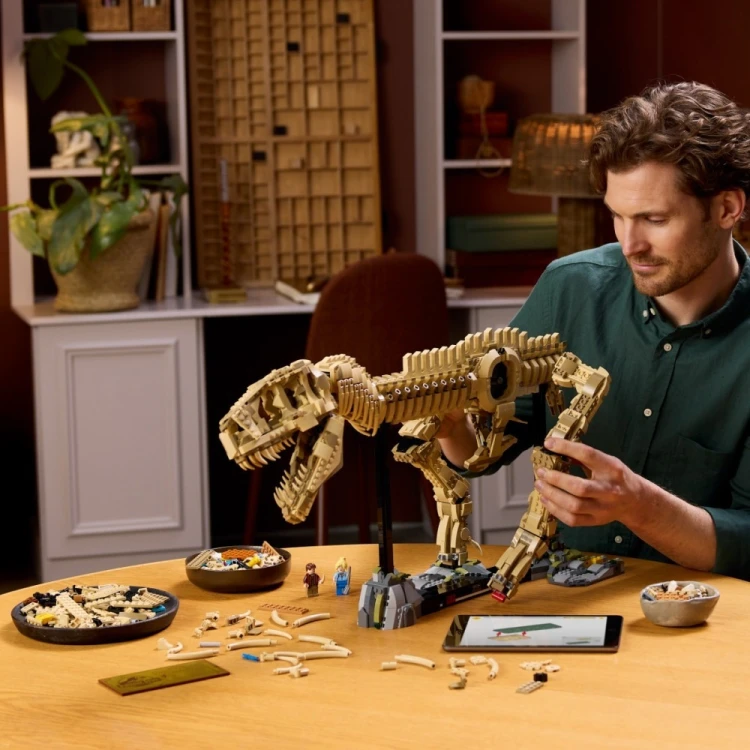 LEGO Klocki Jurassic World 76968 Szkielety dinozaurów: tyranozaur