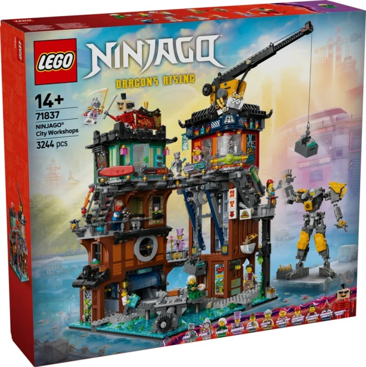 LEGO Klocki Ninjago 71837 Warsztaty w mieście NINJAGO