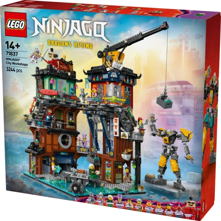 LEGO Klocki Ninjago 71837 Warsztaty w mieście NINJAGO