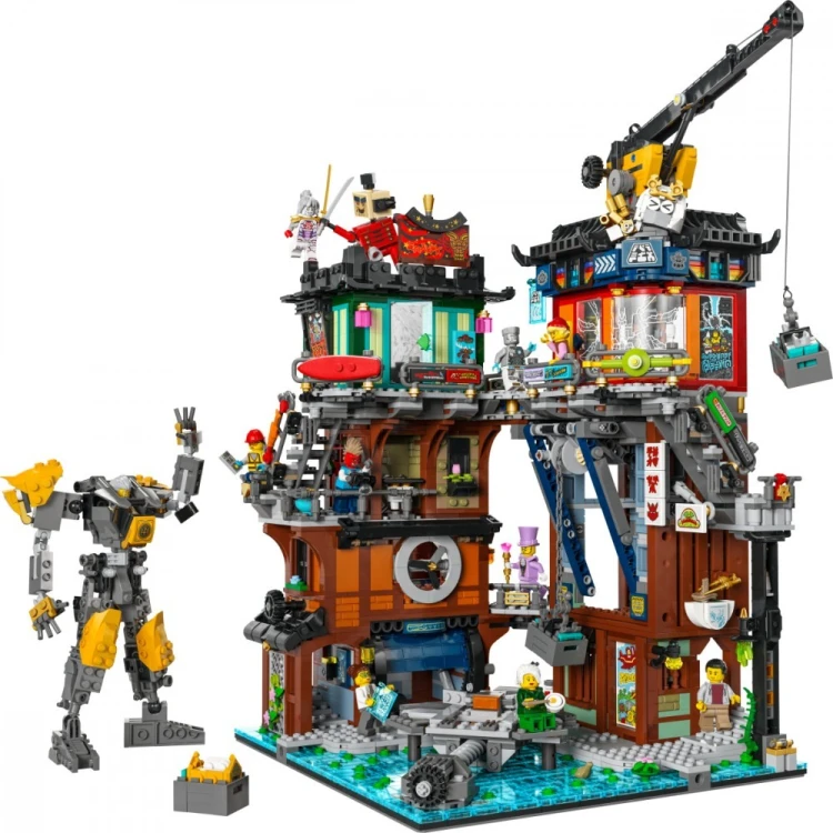 LEGO Klocki Ninjago 71837 Warsztaty w mieście NINJAGO