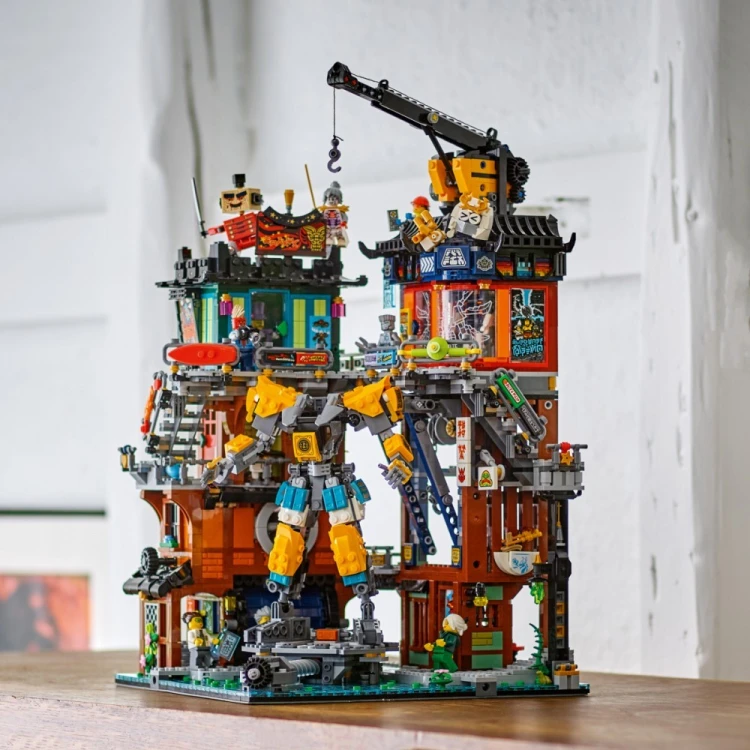 LEGO Klocki Ninjago 71837 Warsztaty w mieście NINJAGO