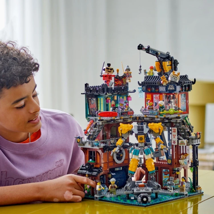 LEGO Klocki Ninjago 71837 Warsztaty w mieście NINJAGO