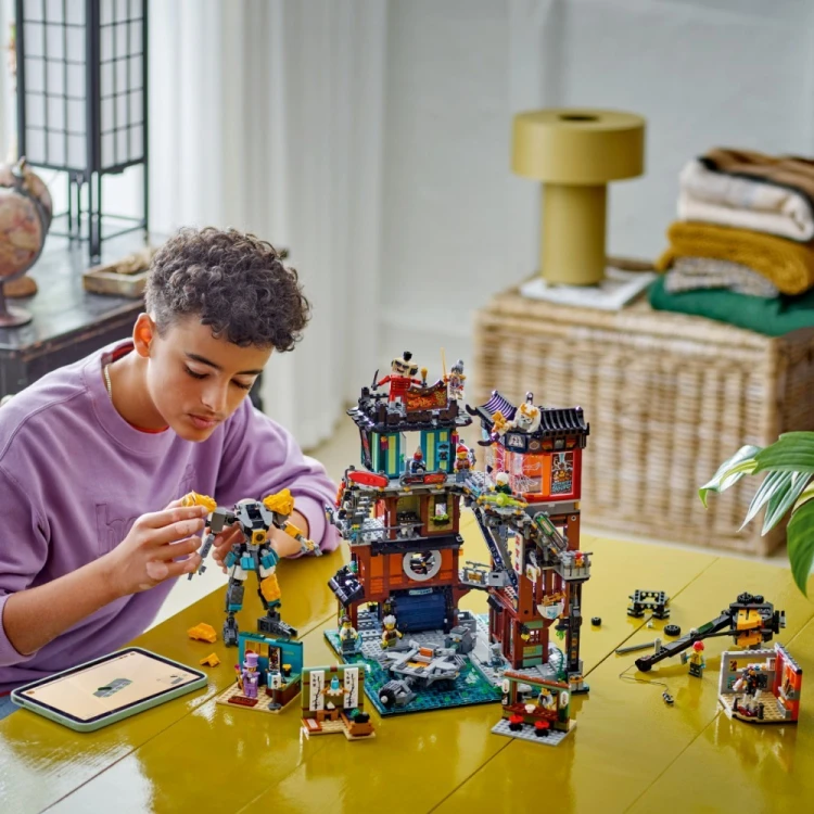LEGO Klocki Ninjago 71837 Warsztaty w mieście NINJAGO