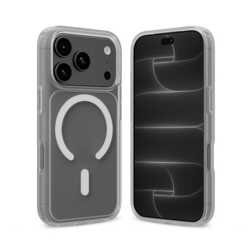 CRONG Etui Matte Magnetic MagSafe iPhone 18 Pro / iPhone 17 Pro białe