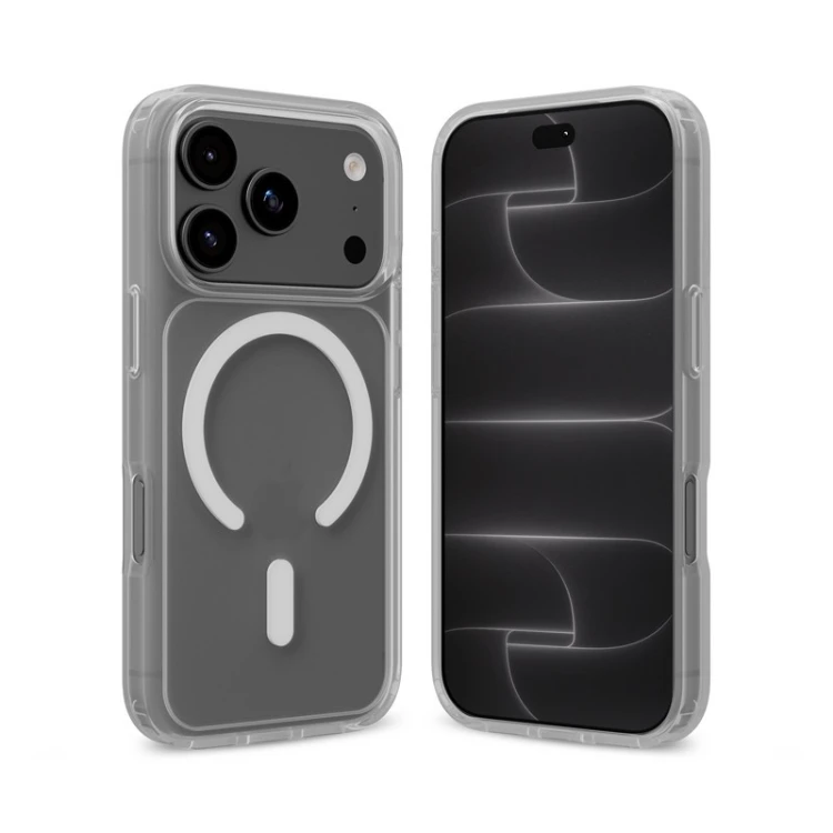 CRONG Etui Matte Magnetic MagSafe iPhone 18 Pro / iPhone 17 Pro białe