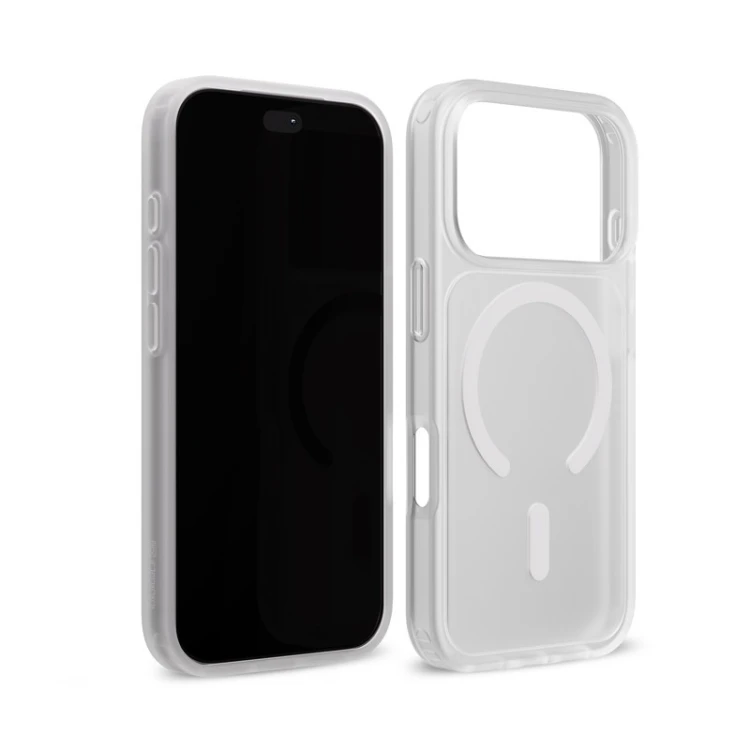 CRONG Etui Matte Magnetic MagSafe iPhone 18 Pro / iPhone 17 Pro białe