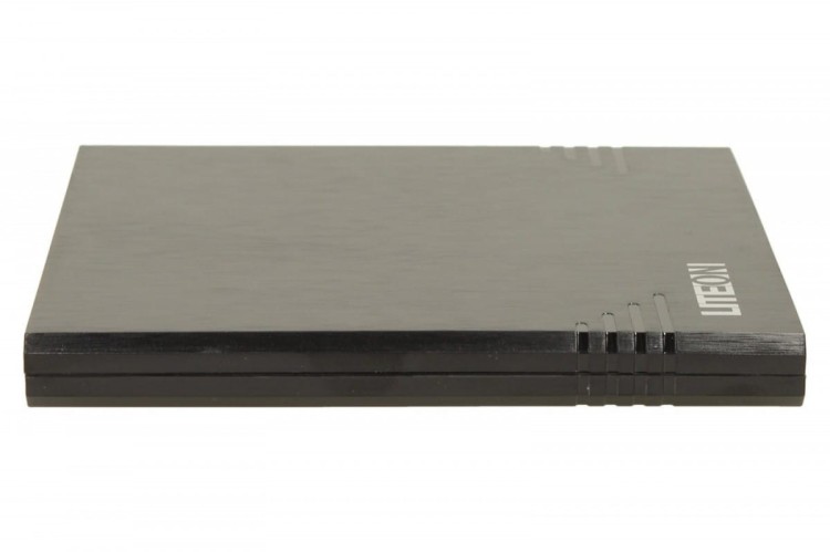 LiteOn Nagrywarka zewnętrzna eBAU108 Slim DVD USB czarna