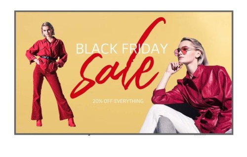 LG Electronics Monitor wielkoformatowy 110UM5K-B 110 cali UHD ADS 500cd/m2 16/7