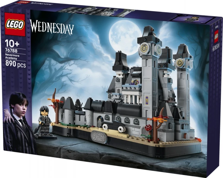 LEGO Klocki Wednesday 76788 Akademia Nevermore
