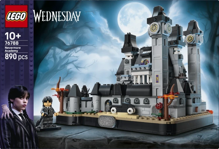 LEGO Klocki Wednesday 76788 Akademia Nevermore