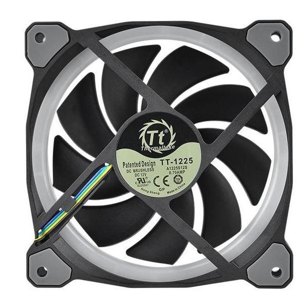 Thermaltake Riing 12 RGB Plus TT Premium Edition 3 Pack (3x120mm, 500-1500 RPM)