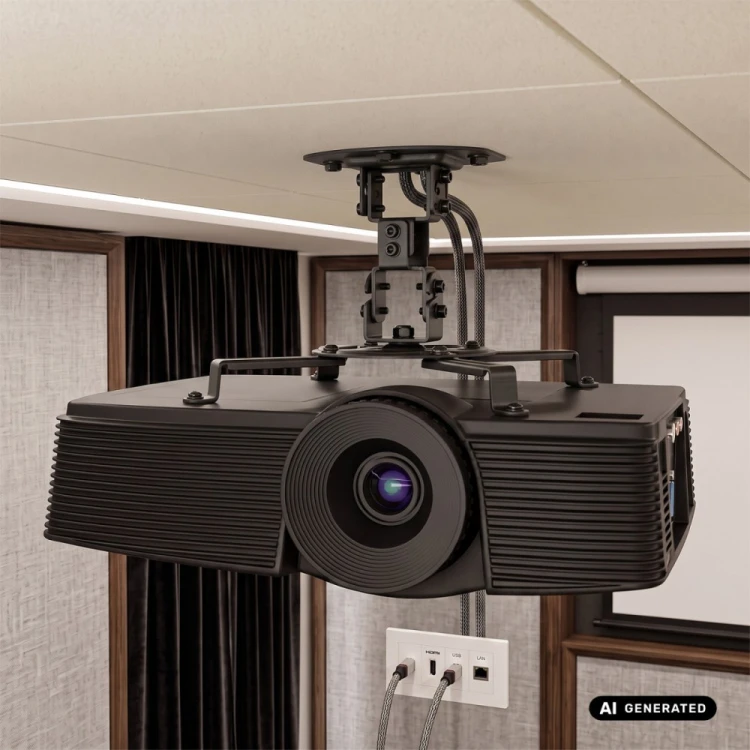 Maclean Uchwyt sufitowy do projektora MC-200 B