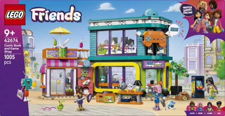 LEGO Klocki Friends 42674 Sklep z grami i komiksami