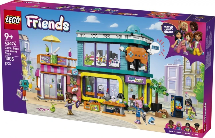 LEGO Klocki Friends 42674 Sklep z grami i komiksami