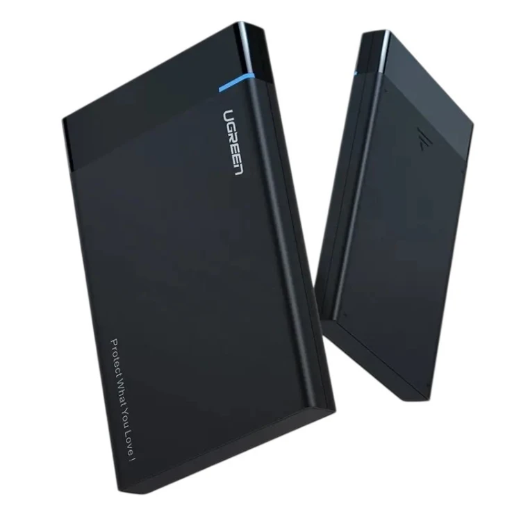 Ugreen Obudowa dysku 2,5 cala SATA USB 3.0 czarna