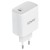 Savio Ładowarka sieciowa 20W Power Delivery 3.0, Biała LA-14