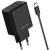 Beline Ładowarka sieciowa 45W USB-A/USB-C z kablem GaN PD czarna