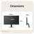LG Electronics Monitor gamingowy 24G411B-B 23,8 cala IPS Ultragear
