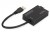 Digitus Karta sieciowa USB 3.0 typ A na Gigabit SFP, adapter światłowodowy 1000 Mb/s, moduł SFP sprzedawany osobno