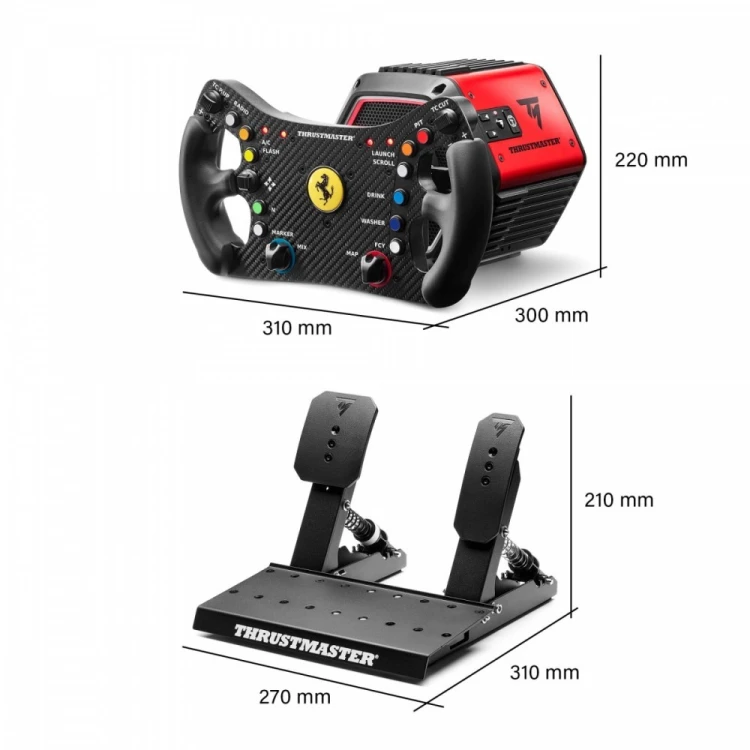 Thrustmaster Kierownica T818 Ferrari 488 GT3 Type E/F