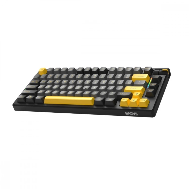 MARVO Klawiatura mechaniczna MEQA 80 wireless czarna