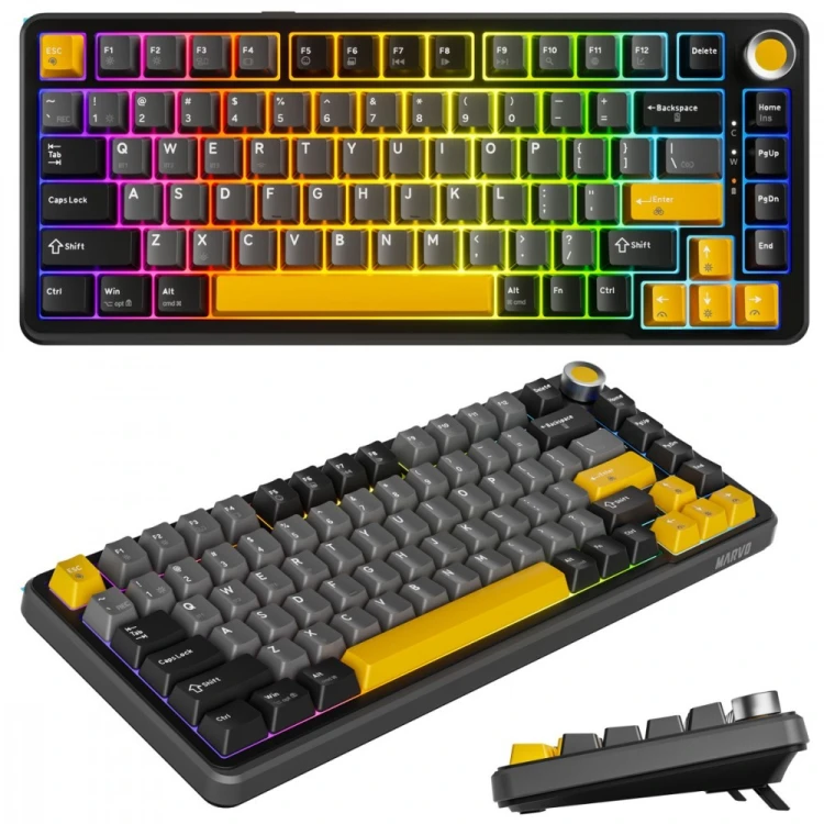 MARVO Klawiatura mechaniczna Titan 75 wireless
